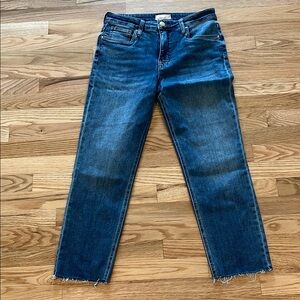 Kut from the Kloth High Rise Rachel Fab Ab Mom Jeans